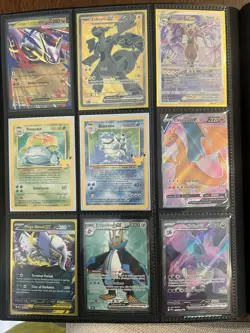 Pokemon TCG Card Lot in Binder - Holo, V, V Star, V Max, Shiny, EX, Radiant - Image 2