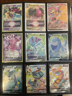Pokemon TCG Card Lot in Binder - Holo, V, V Star, V Max, Shiny, EX, Radiant - Image 5