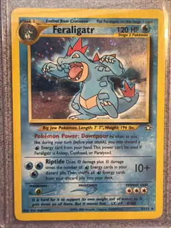 Feraligatr - Holo (Neo Genesis - 5/111) - Pokemon Card - Image 1
