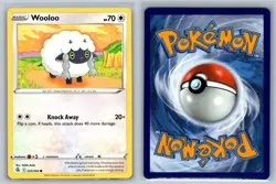 Wooloo 222/264 Common Fusion Strike Pokemon Card A005-019 Lightly Played - Image 3