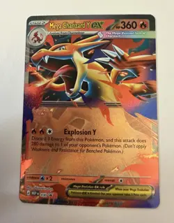 Pokemon TCG Mega Charizard Y EX promo card - Image 1