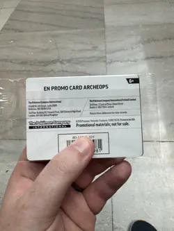 Sealed 2026 Field Fossil Museum Promotional Card Pokemon Chicago TCG Archeops - Image 2