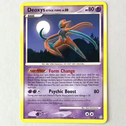 Deoxys 24/146 Pokemon Card TCG Legends Awakened 80 HP Rare 2008 VLP - Image 1