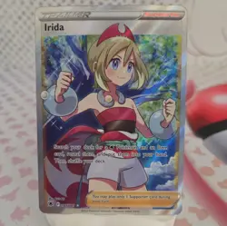 Pokemon TCG - Irida 186/189 - Astral Radiance - Holo Full Art Card - Image 1