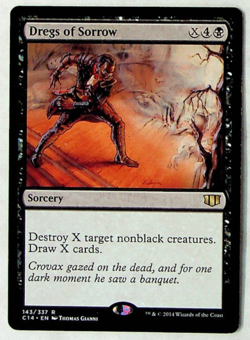 Dregs of Sorrow - Commander 2014 Ed. - 2014 -Magic the Gathering Card - Image 1