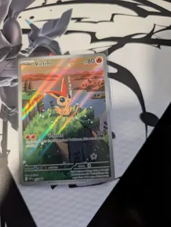 Pokemon Victini 208 Black Star Promo SV11: Black Bolt & White Flare MINT/NM - Image 1