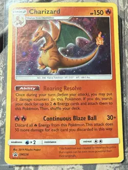 Charizard SM226 Black Star Promo 2019 holographic Charizard Pokemon trading card - Image 1