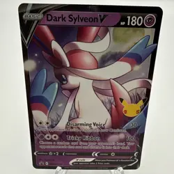 Dark Sylveon V SWSH134 SWSH: Sword & Shield Promo Cards Holo - Image 1