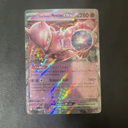 Team Rocket's Mewtwo ex 216 Sv: Scarlet & Violet Promo Cards Holo - Image 1