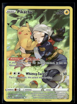Pokemon TCG Pikachu Lost Origin Trainer Gallery TG05/TG30 Holo Mint Pack Fresh - Image 1
