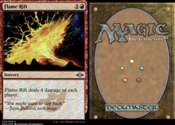 MTG 2021 Modern Horizons 2 FLAME RIFT 278/303 U Foil M/NM - Image 1
