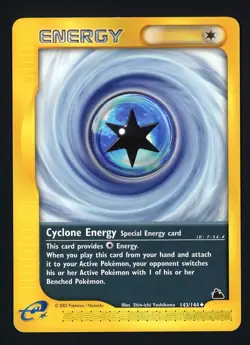 Cyclone Energy LP - 143/144 Skyridge - Pokemon 2003 WOTC - Image 1
