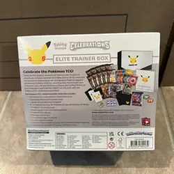 Celebrations Elite Trainer Box Factory Sealed Pokemon TCG 820650809439 - Image 2