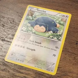 Snorlax 26/39 MP 2013 Pokemon XY Kalos Starter Set Regular Card Naoki Saito - Image 2
