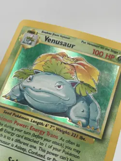 Venusaur 15/102 - Base Set Unlimited - Holo Rare - Pokemon TCG - HP - Image 3