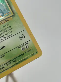 Venusaur 15/102 - Base Set Unlimited - Holo Rare - Pokemon TCG - HP - Image 4