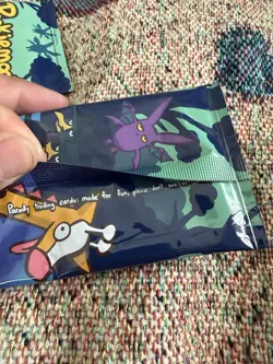 4 Count Pookiemoot Set 2 Booster Packs ( Pokemon Fan Art ) - Image 5