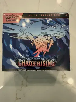 Pokemon Chaos Rising Elite Trainer Box Factory Sealed ETB - Image 1