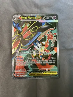 Pokemon Me04: Chaos Rising Mega Floette ex 101/086 Ultra Rare Holo M/NM - Image 1