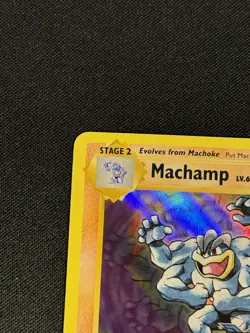 Pokemon TCG Machamp Evolutions Prerelease Promo Holo 59/108 2016 Stamped Bleed - Image 2