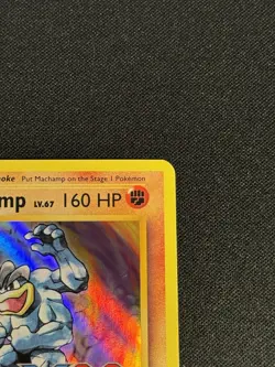 Pokemon TCG Machamp Evolutions Prerelease Promo Holo 59/108 2016 Stamped Bleed - Image 3