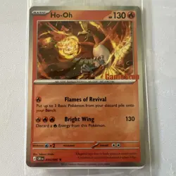 GameStop Stamped PROMO Ho-Oh 010/086 Pokemon TCG trading card SEALED - Image 1