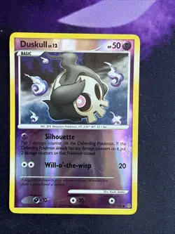 Pokemon Card 2008 Stormfront - Duskull 59/100 Reverse Holo NM - Image 1
