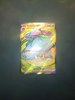 Pokemon Tcg Scarlet & Violet 151 Venasaur 182/165 Full Art Rare Mint/ Nm - Image 1
