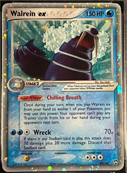2007 Pokemon EX Power Keepers-WALREIN EX #99-ULTRA RARE HOLO -PSA MINT 9 - Image 3