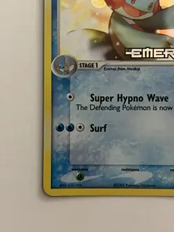 Pokemon TCG Marshtomp 36/106 EX Emerald Reverse Holo 70 HP English 2005 - Image 4