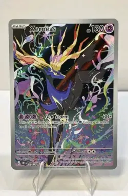 Xerneas 091/086 Illustration Rare Pokemon TCG - Chaos Rising ME04 NM Pack Fresh - Image 1