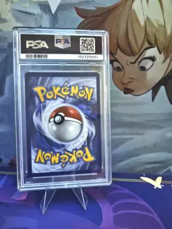 PSA 9 MINT Oshawott 105/086 EN SV White Flare Illustration Rare Full Art Pokemon - Image 2