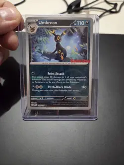 Pokemon TCG Obsidian Flames Umbreon 130/197 GameStop Stamped Promo Sealed - Image 1
