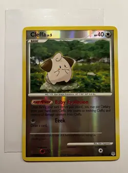 Pokemon TCG CLEFFA 78/130 Reverse Holofoil. Diamond & Pearl (2007) NM/M - Image 5