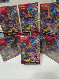 8x Pokemon TCG Mega Evolution—Phantasmal Flames Booster Bundle 6 Packs English - Image 1