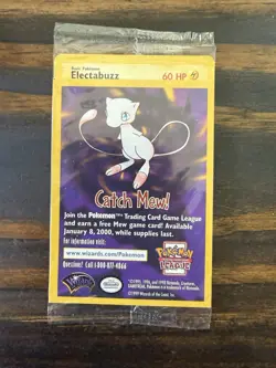 SEALED Wizards of the Coast Pokemon League Catch Mew! Promo Lot 4 English 1999 - Image 4