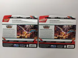 (2) Pokemon Obsidian Flames 3 Pack Blister - New & Sealed - Image 2
