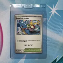 Paradise Resort 2023 World Championships SVP 045 NM Pokemon Promo STAFF - Image 1