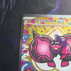 Pokemon TCG SV-Prismatic Evolutions Pecharunt EX #163/131 Special Illustration - Image 2