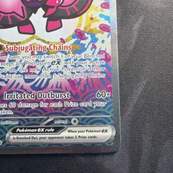 Pokemon TCG SV-Prismatic Evolutions Pecharunt EX #163/131 Special Illustration - Image 4