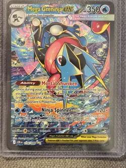 Pokemon TCG Mega Greninja ex 116/086 Chaos Rising Special Illustration Rare - Image 1