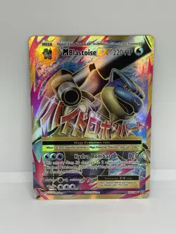 Pokemon TCG M Blastoise EX 102/108 XY Evolutions Full Art Holo Ultra Rare NM - Image 1