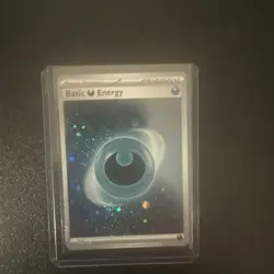 Pokemon TCG - Dark Basic Energy SVE007 Cosmos Holo - NM (Free Shipping $5+) - Image 1