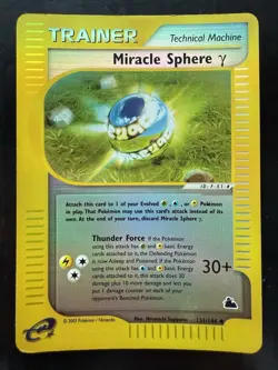 Pokemon Miracle Sphere Gamma Y Skyridge Reverse Holo 131/144 (LP) - Image 1