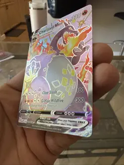 Pokemon TCG Shiny Charizard VMAX Shining Fates SV107/122 Nm/M Condition - Image 3