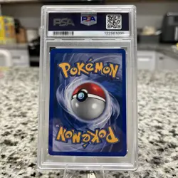 2001 Pokemon Neo Discovery #5 Houndour Holo PSA 7 NM 5/75 - Image 2