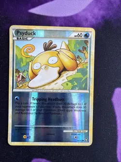 Pokemon Psyduck Triumphant 74/102 Reverse Holo LP/ NM - Image 1