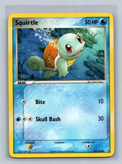 Squirtle 63/100 Common Crystal Guardians NM 2006 Free Shipping - Image 1