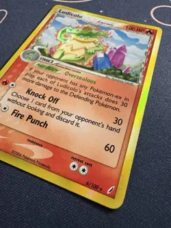 Ludicolo Delta Species 6/100 Pokemon 2006 Crystal Guardians Holo LP - Image 3