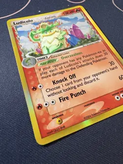 Ludicolo Delta Species 6/100 Pokemon 2006 Crystal Guardians Holo LP - Image 4